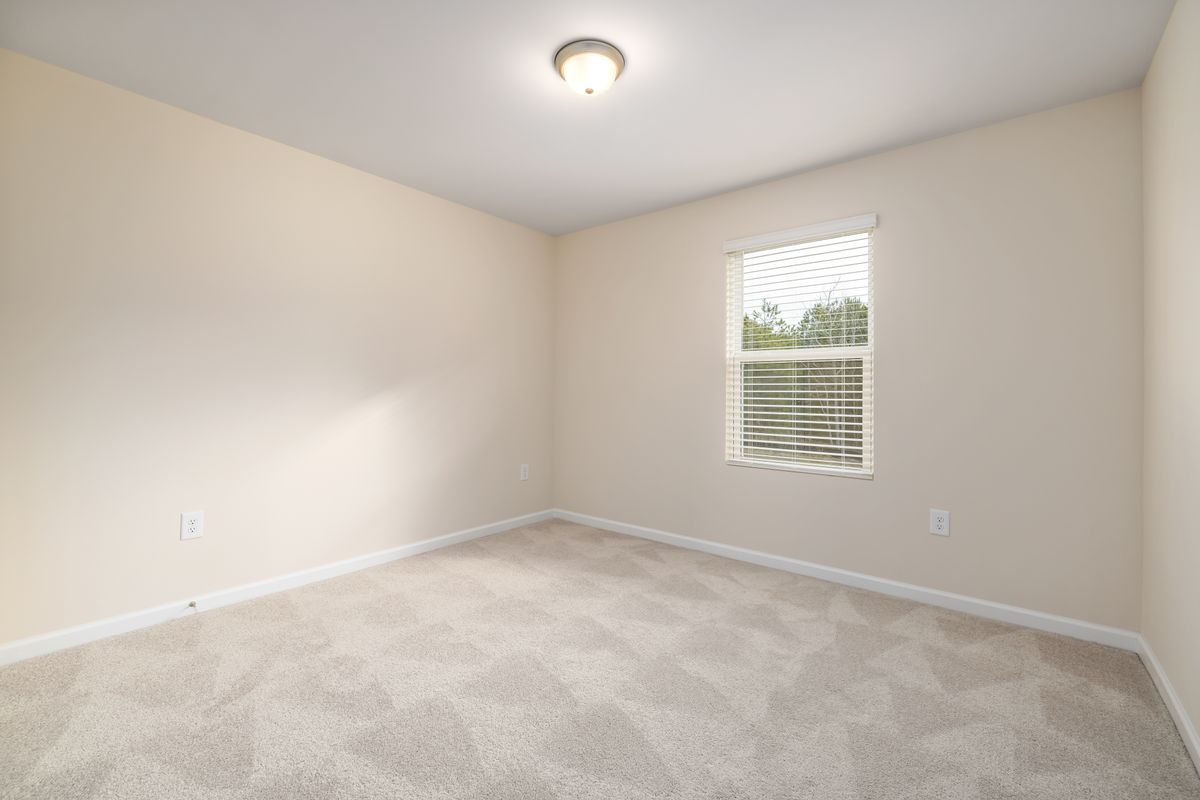 Empty room with an unobstructed window